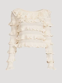 Dancer Frill Top