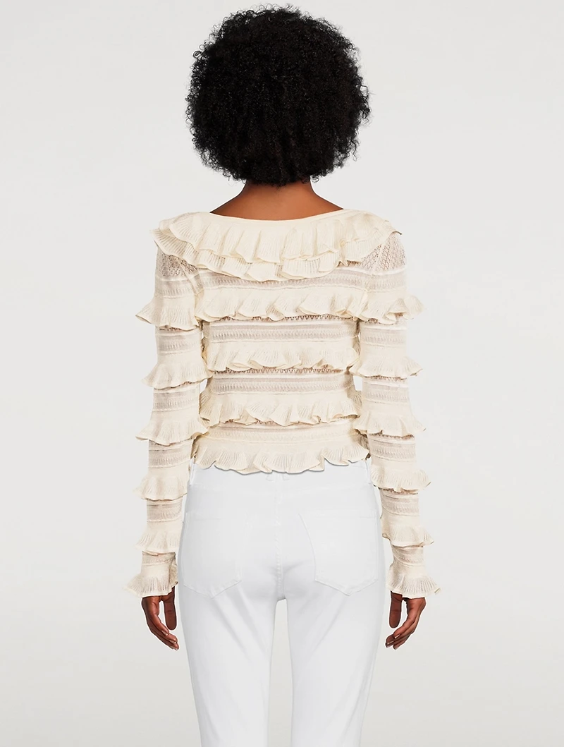 Dancer Frill Top