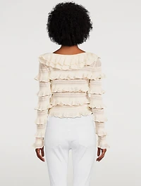 Dancer Frill Top