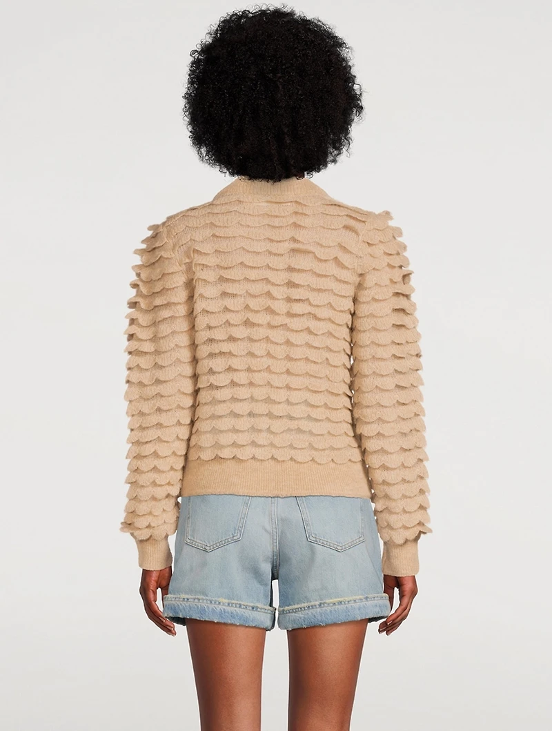 Dancer Frill Sweater