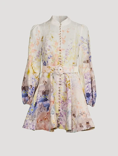 Rhythmic Mini Dress Floral Print