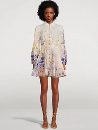 Rhythmic Mini Dress Floral Print
