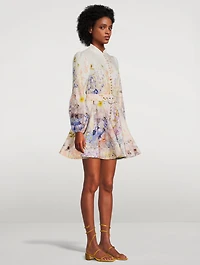 Rhythmic Mini Dress Floral Print
