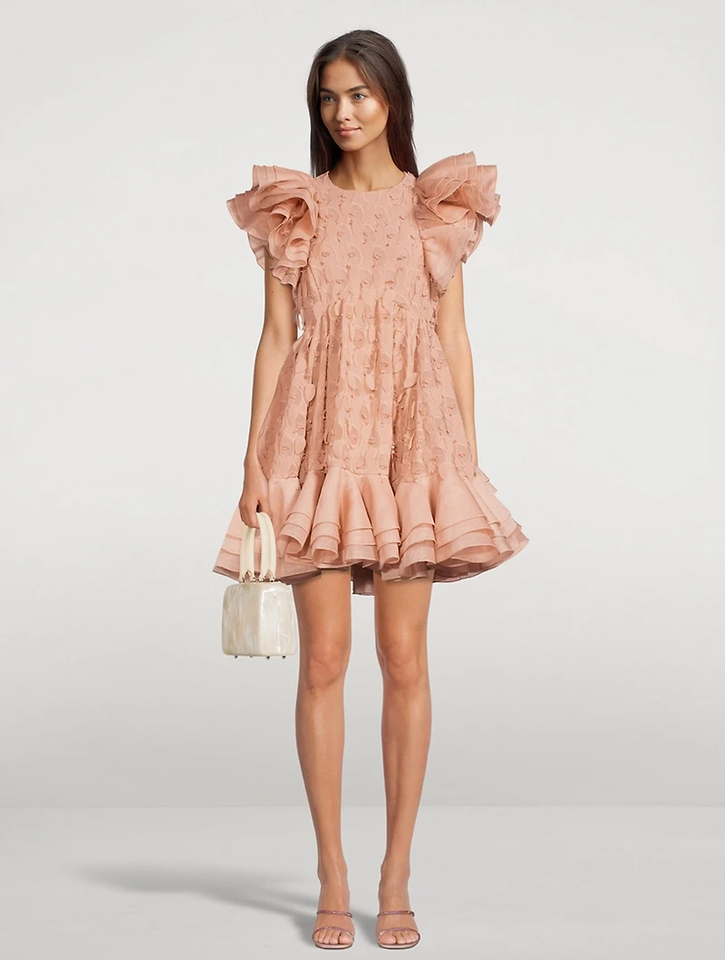 Dancer Frill Mini Dress