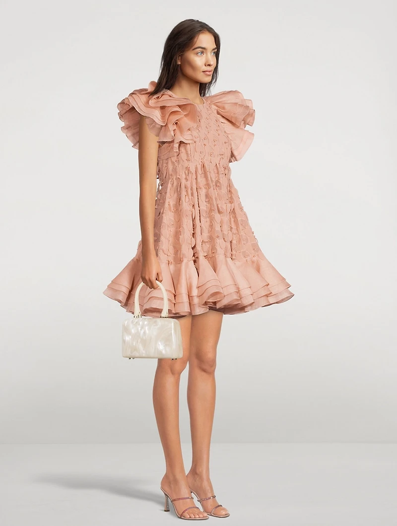 Dancer Frill Mini Dress