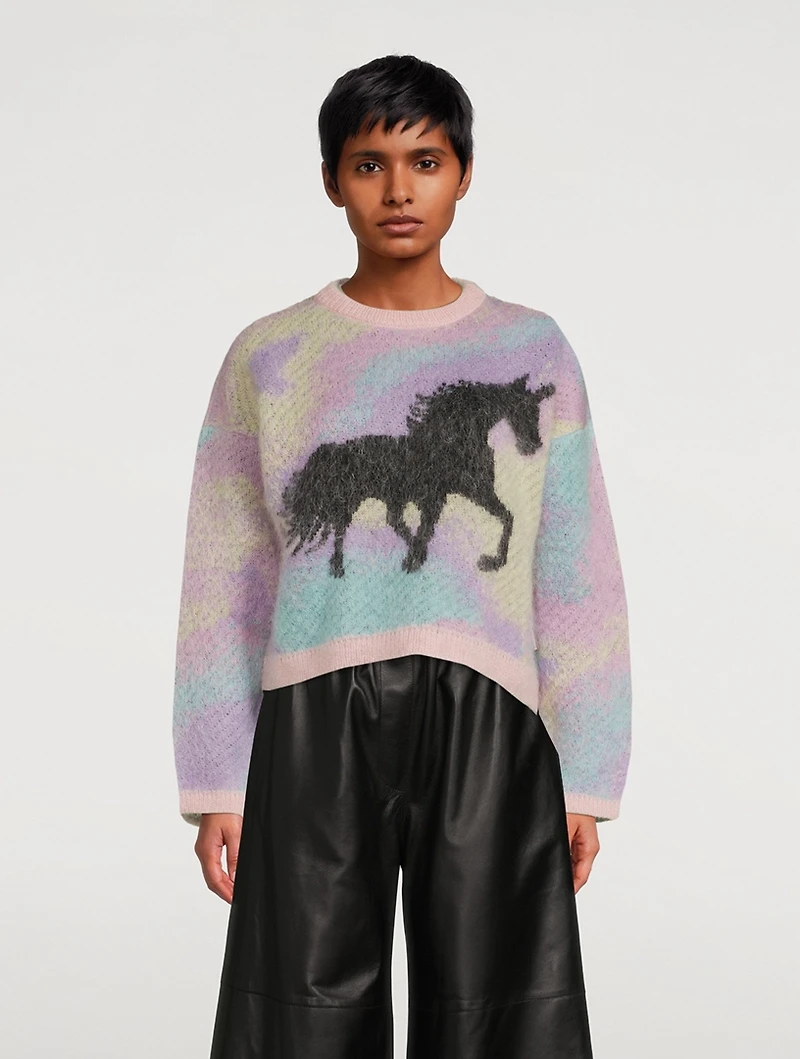Unicorn Jacquard Sweater