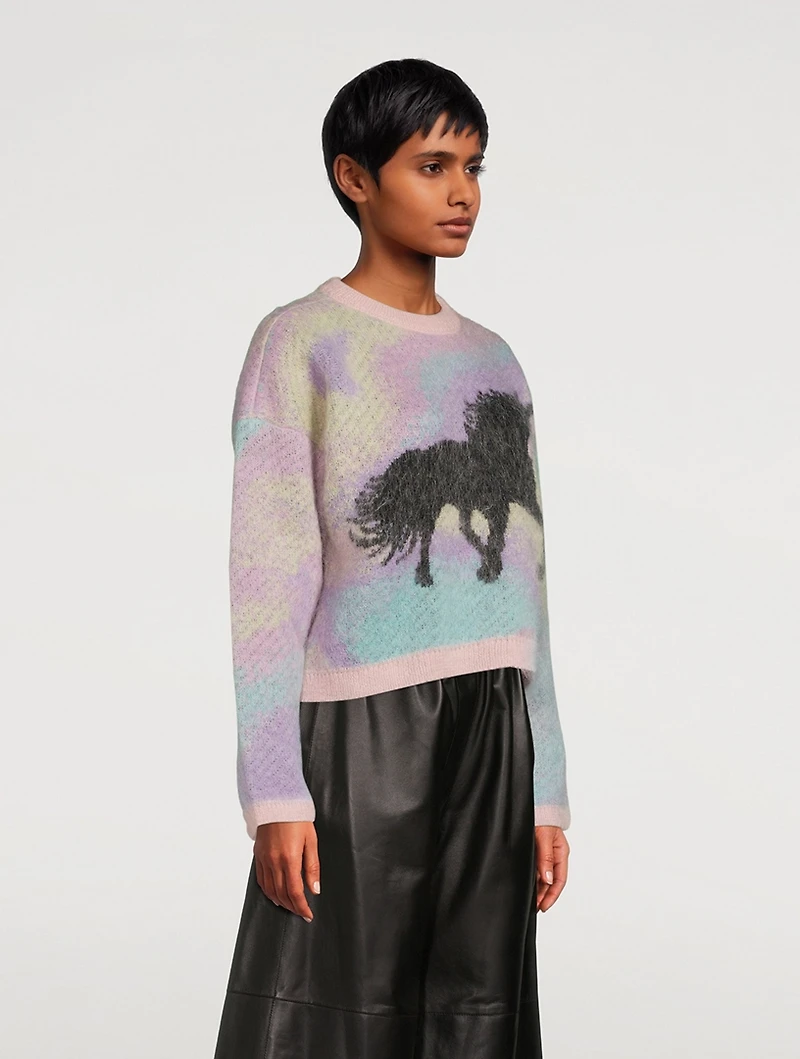 Unicorn Jacquard Sweater