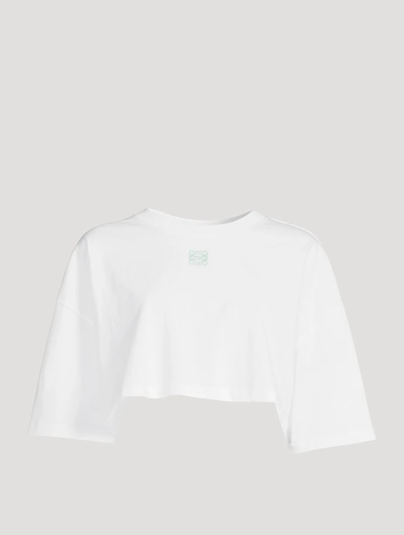 Anagram Cropped T-Shirt