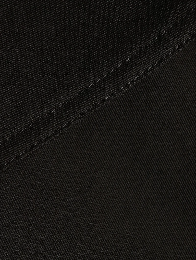 Asymmetric Cotton Cape