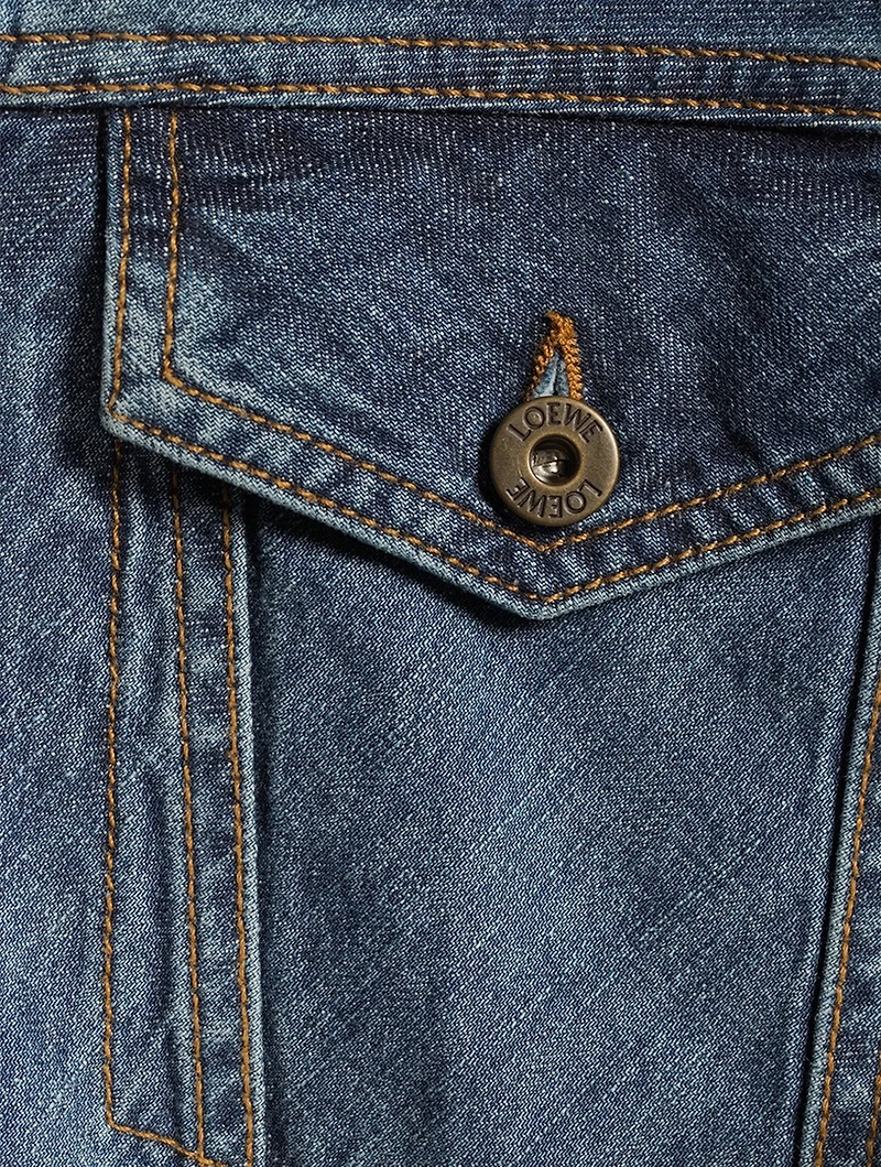 Asymmetric Denim Jacket