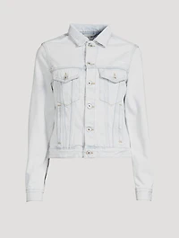 Diagonal Denim Jacket