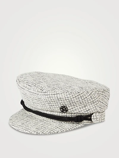 New Abby Tweed Sailor Cap