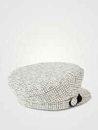 New Abby Tweed Sailor Cap