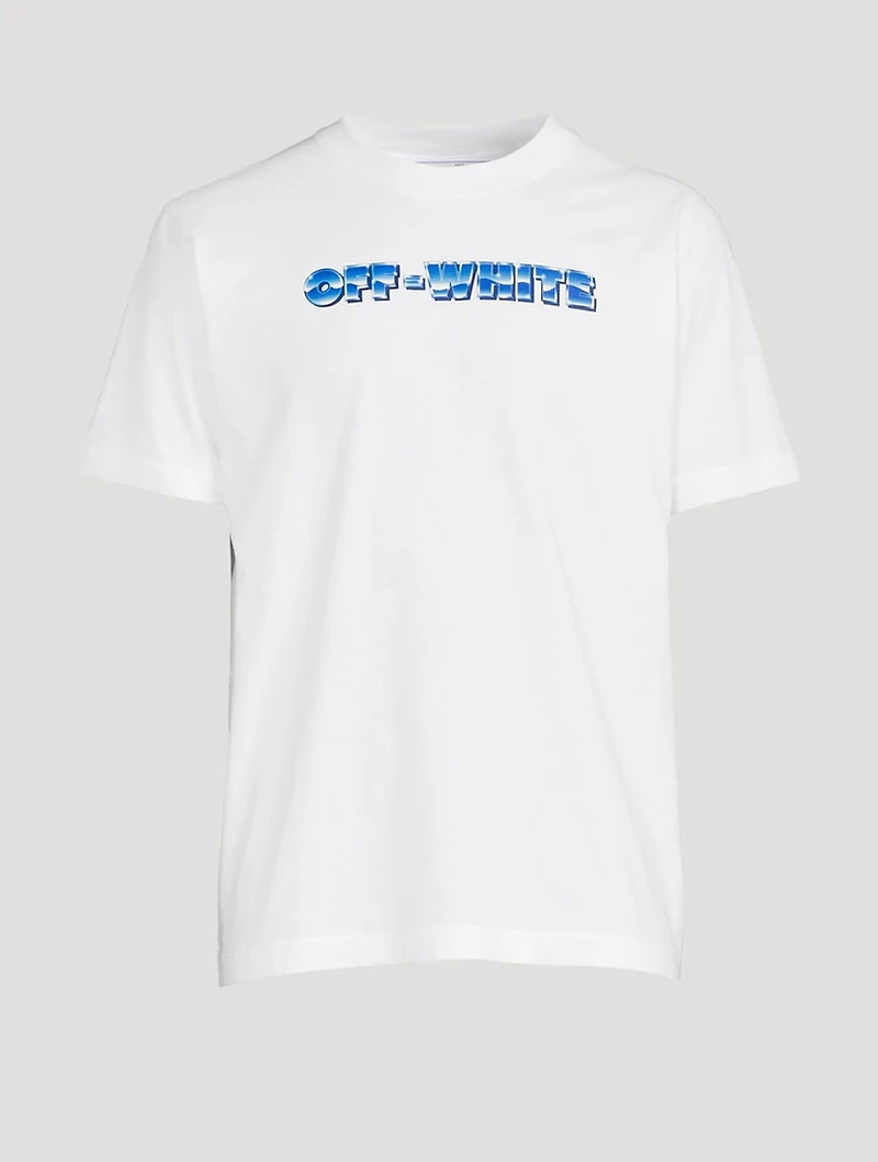 Blue Metal Arrow Slim-Fit T-Shirt