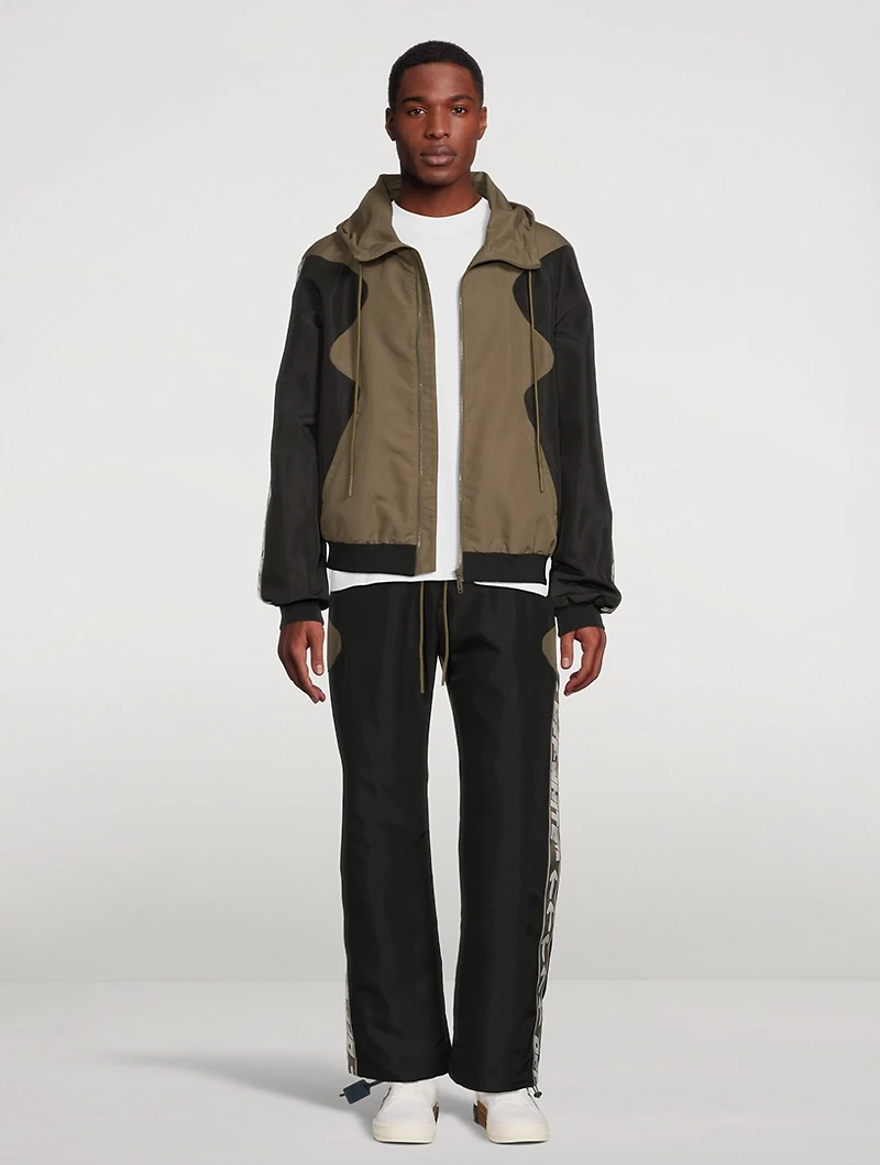 Diag Outline Track Jacket