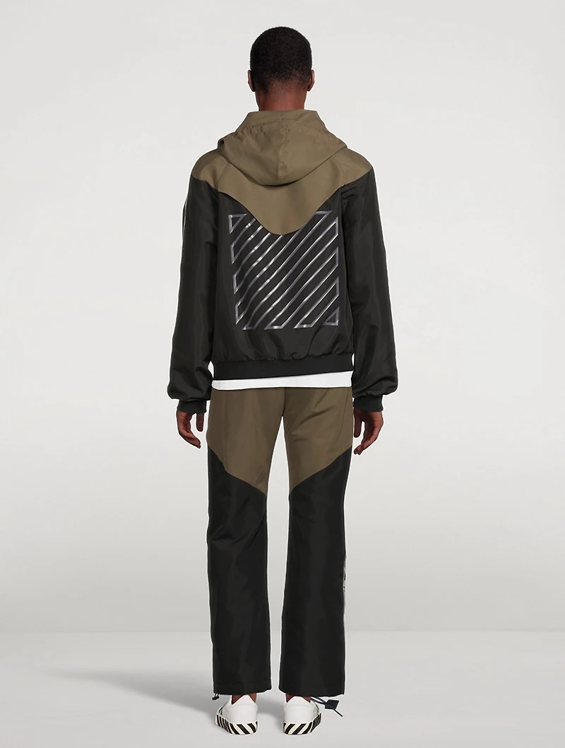 Diag Outline Track Jacket