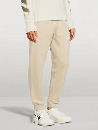 Cotton Sweatpants With Face Logo