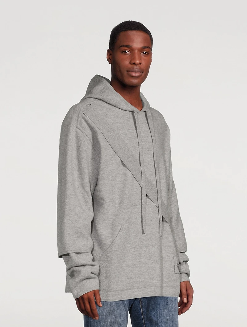Easybreezy Band Wool Hoodie