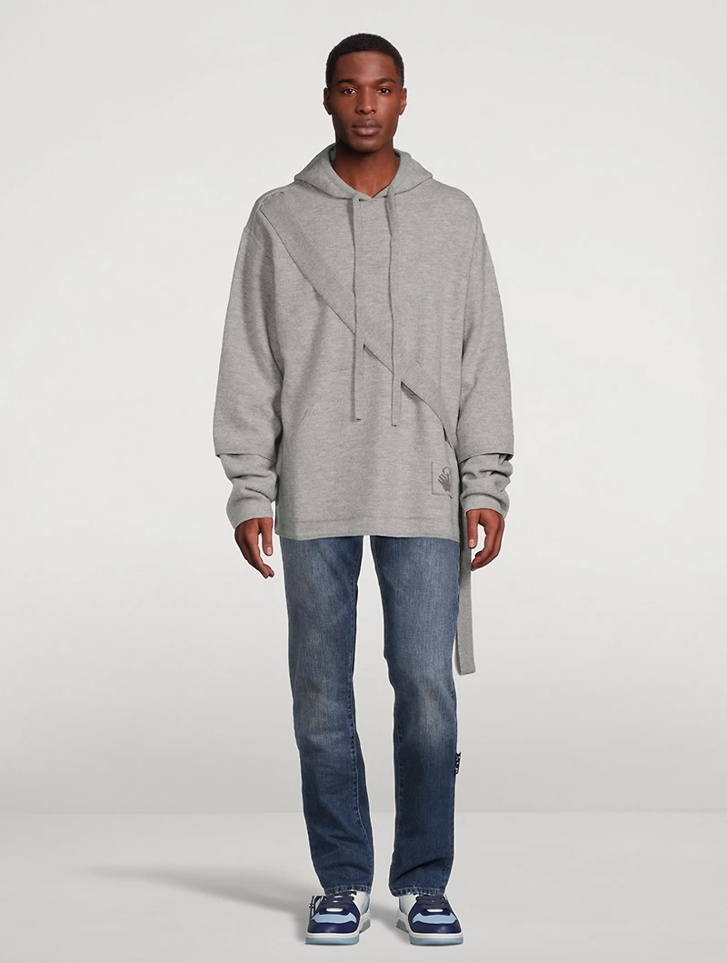 Easybreezy Band Wool Hoodie