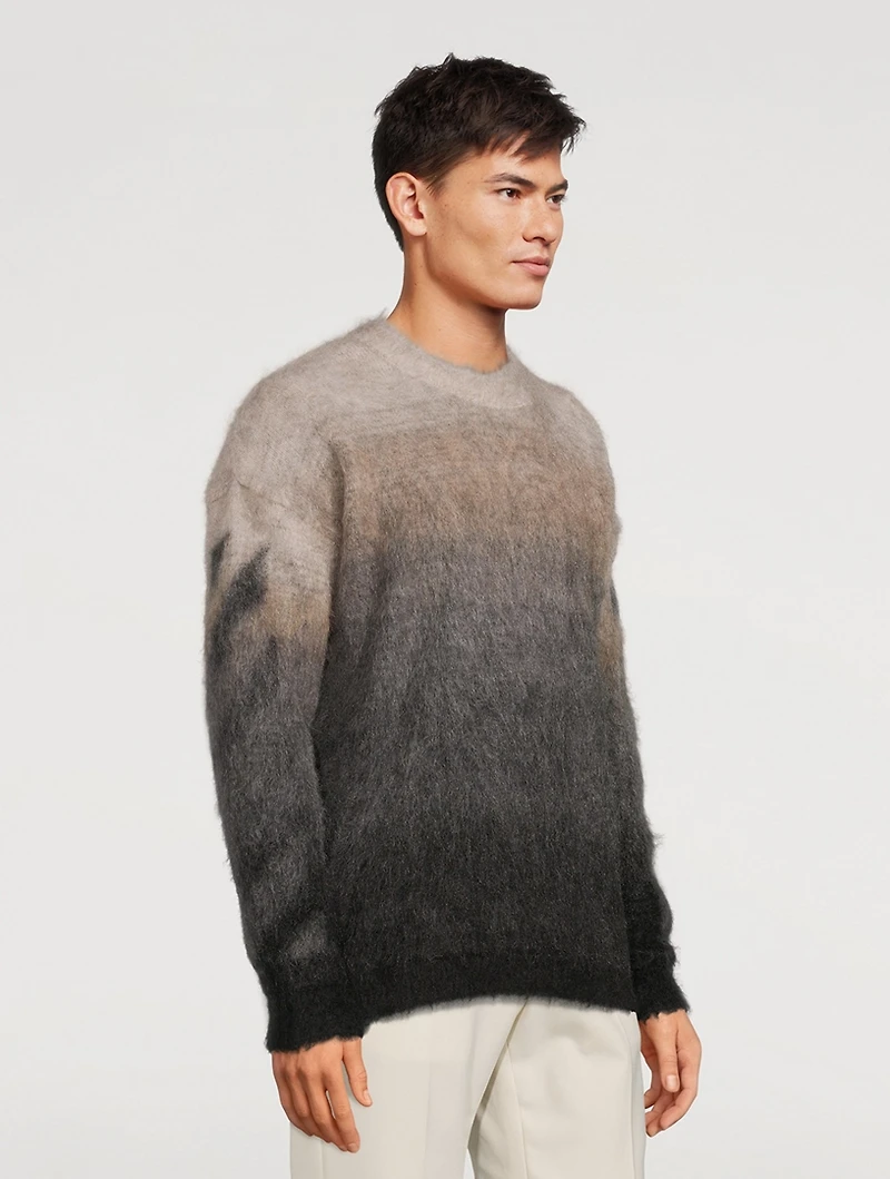 Diag Mohair And Wool Sweater