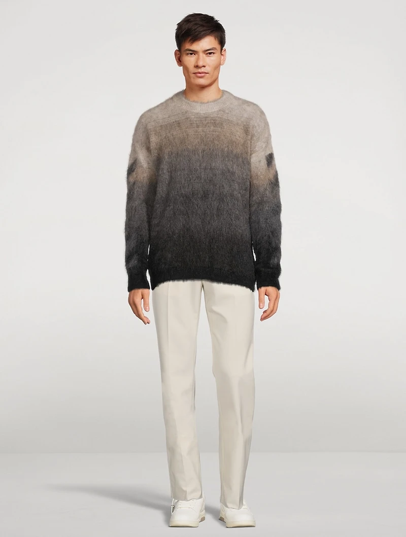 Diag Mohair And Wool Sweater