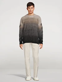 Diag Mohair And Wool Sweater