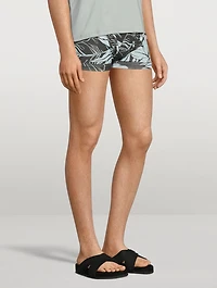 Cotton Stretch Boxer Briefs Floral Print
