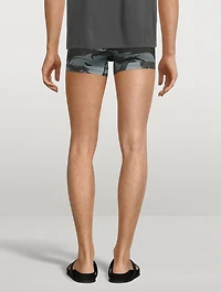 Cotton Stretch Boxer Briefs Camo Print