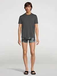 Cotton Stretch Boxer Briefs Camo Print