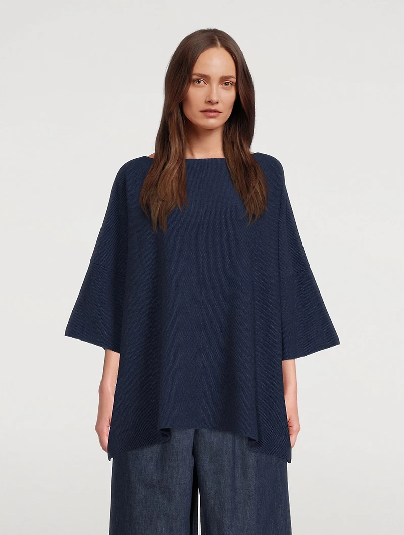A-Line Cotton Sweater