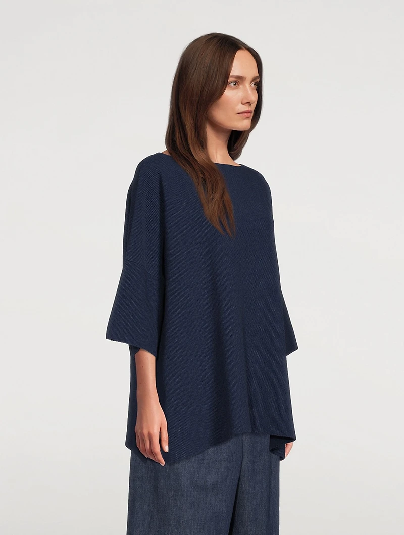 A-Line Cotton Sweater