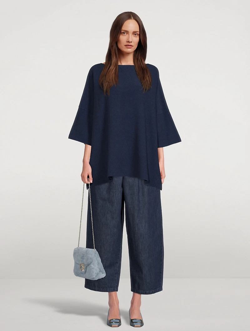 A-Line Cotton Sweater
