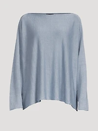 Linen Boatneck Sweater