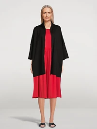 Slope Shoulder Zip-Front Top