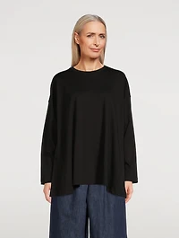 Cotton Long-Sleeve T-Shirt