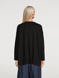 Cotton Long-Sleeve T-Shirt