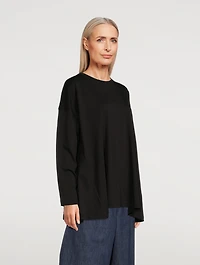 Cotton Long-Sleeve T-Shirt