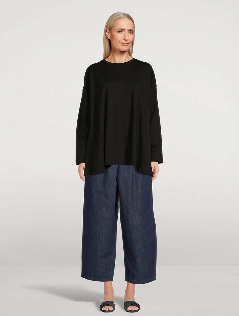 Cotton Long-Sleeve T-Shirt