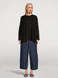 Cotton Long-Sleeve T-Shirt
