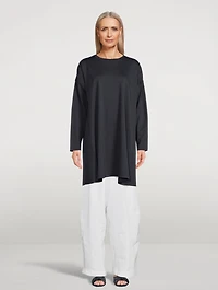 Cotton Long-Sleeve T-Shirt