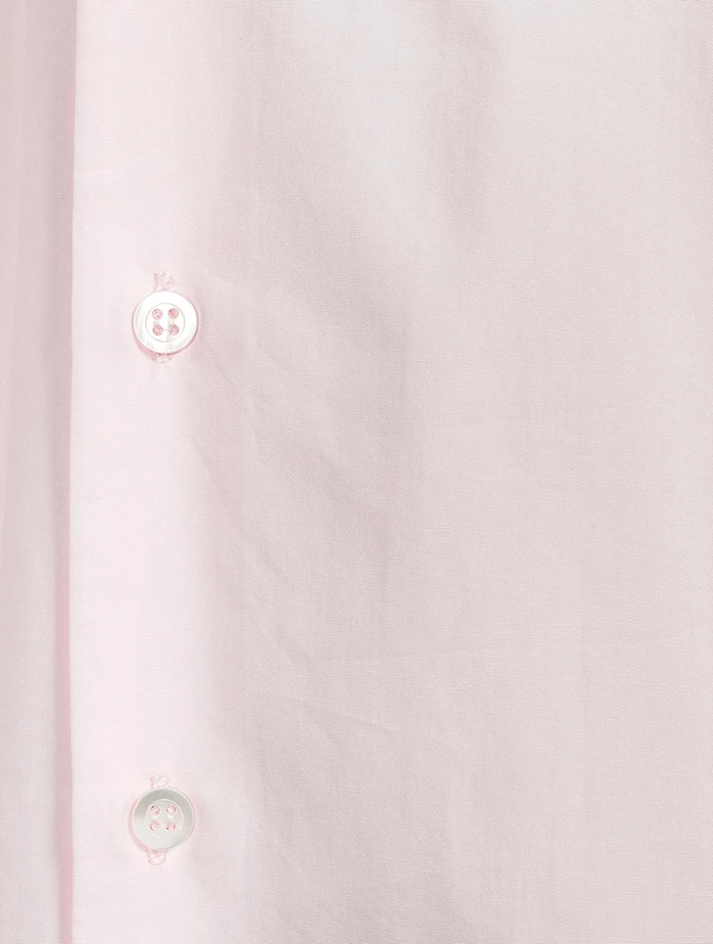 Cotton Poplin A-Line Shirt