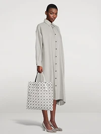 Linen A-Line Shirt Dress