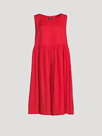 Sleeveless Linen Dress