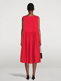Sleeveless Linen Dress