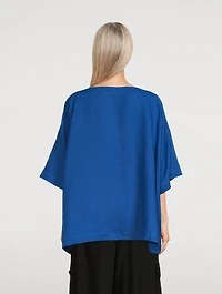 Linen Scoopneck Tunic