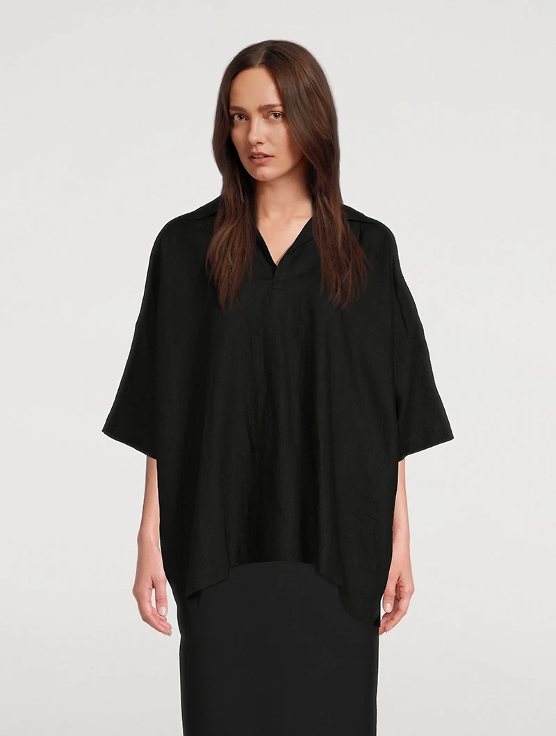 Linen Tunic Shirt