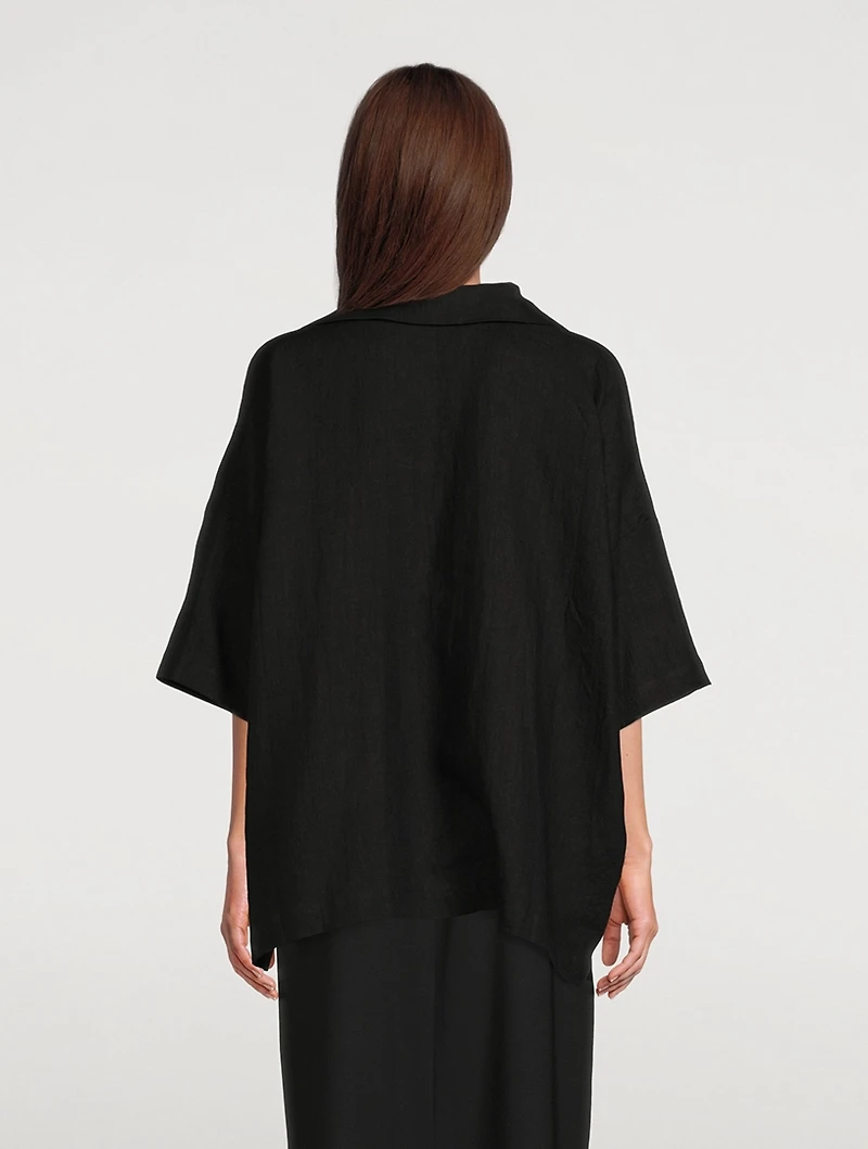 Linen Tunic Shirt