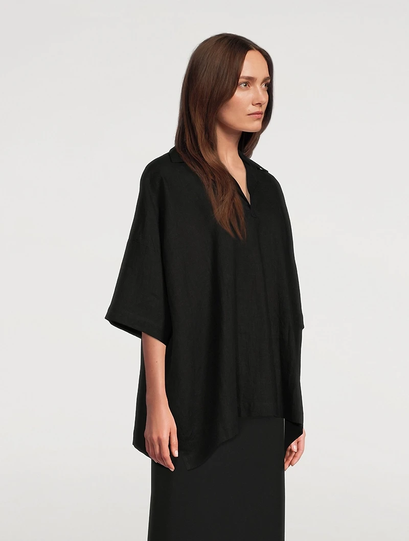 Linen Tunic Shirt
