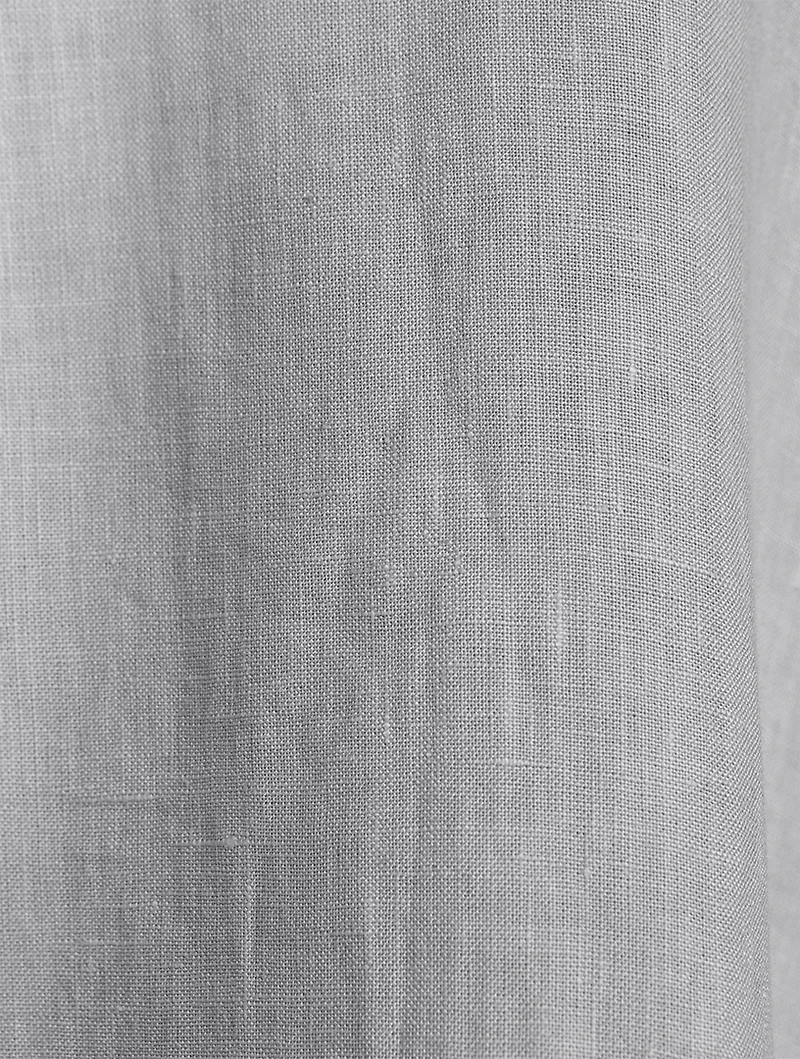 Linen Sleeveless Midi Dress