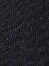 Linen Long-Sleeve V-Neck Sweater